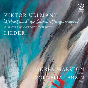 Cover: Viktor Ullmann: Lieder: "Wo hast du all die Schönheit hergenommen?"