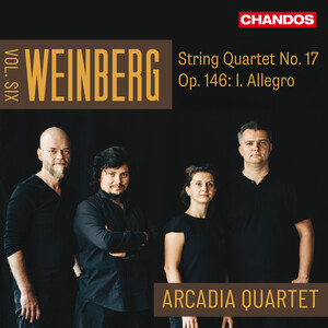 Cover: Weinberg: String Quartet No. 17, Op. 146: I. Allegro. Adagio
